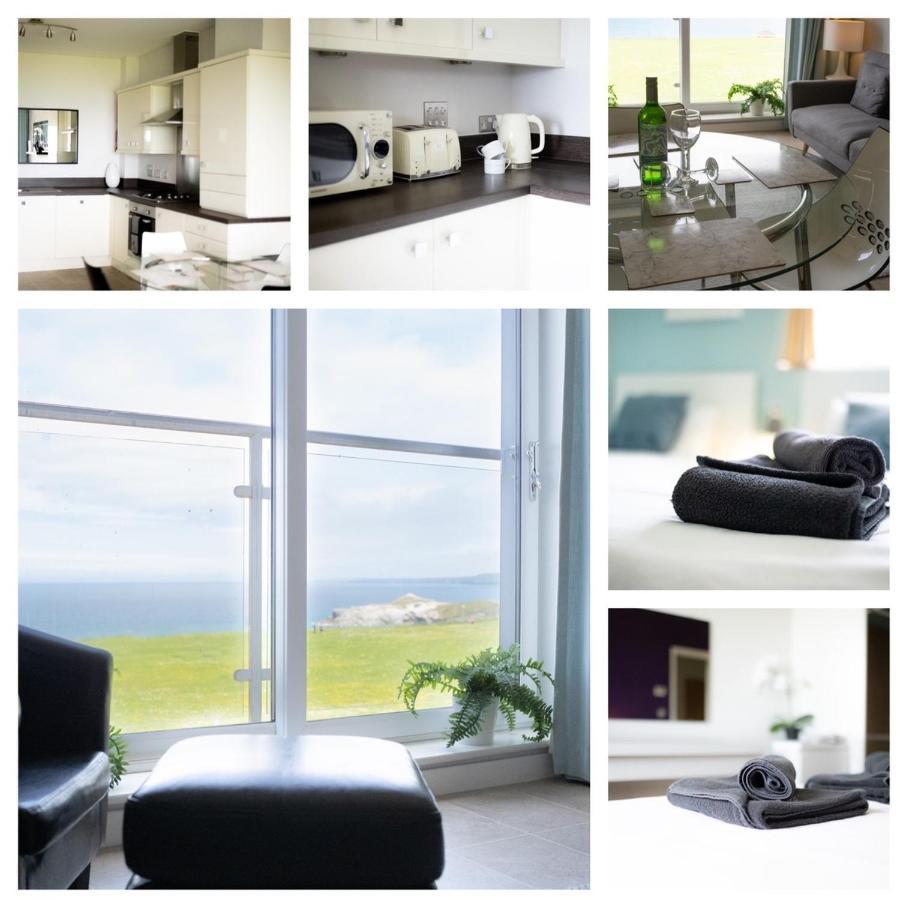 Stunning Sea Views, Luxury Apartment Beaches & Restaurants Are A Short Walk Away New Quay Exteriér fotografie